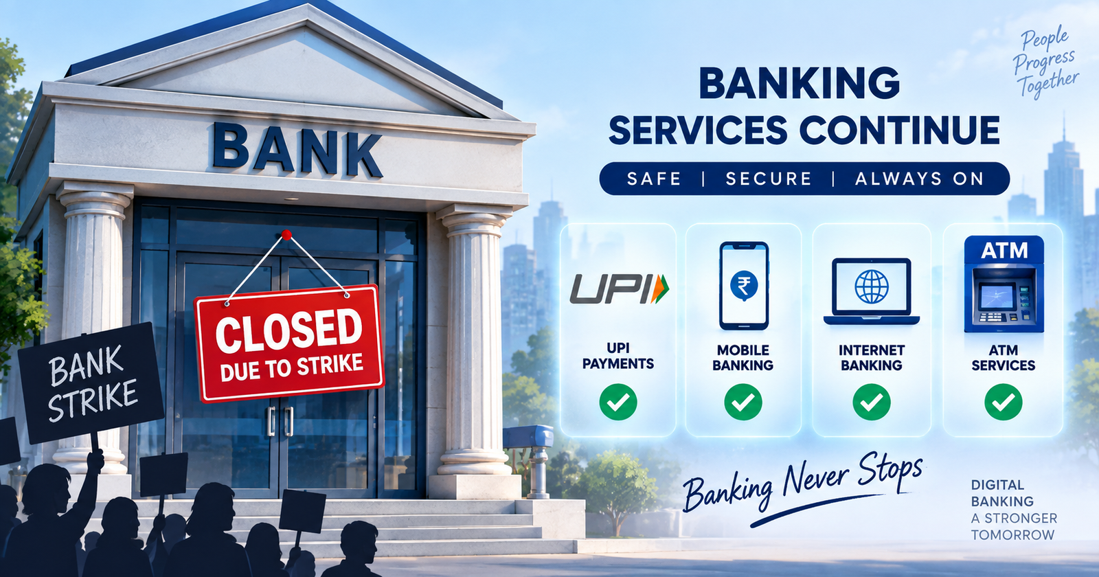 Bank Strike 28-30 Sept 2026