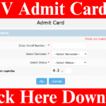 DAVV Admit Card 2025